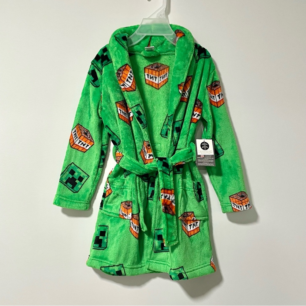 NEW Minecraft Sleep Robe (size XS)